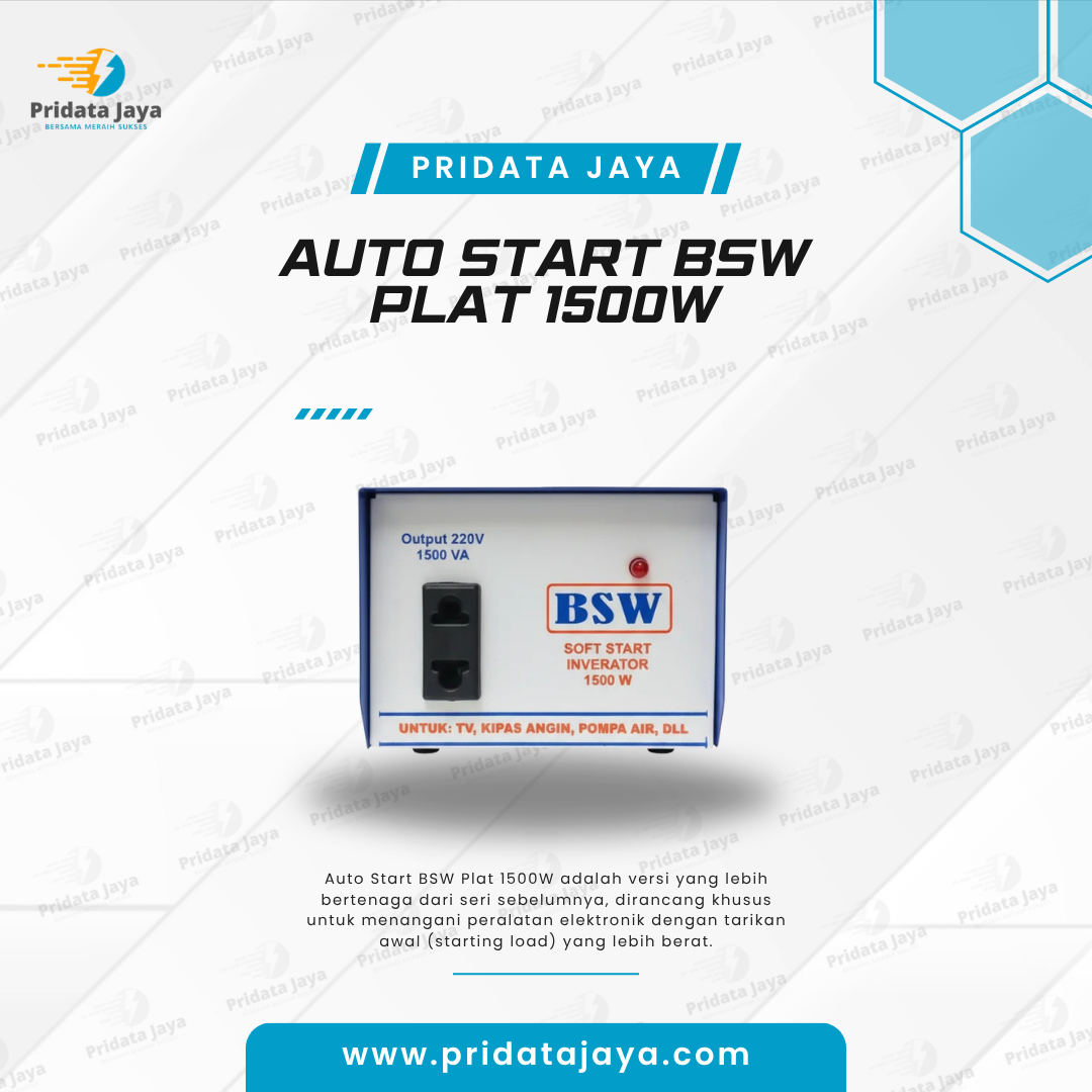 Auto Start BSW Plat 1500w