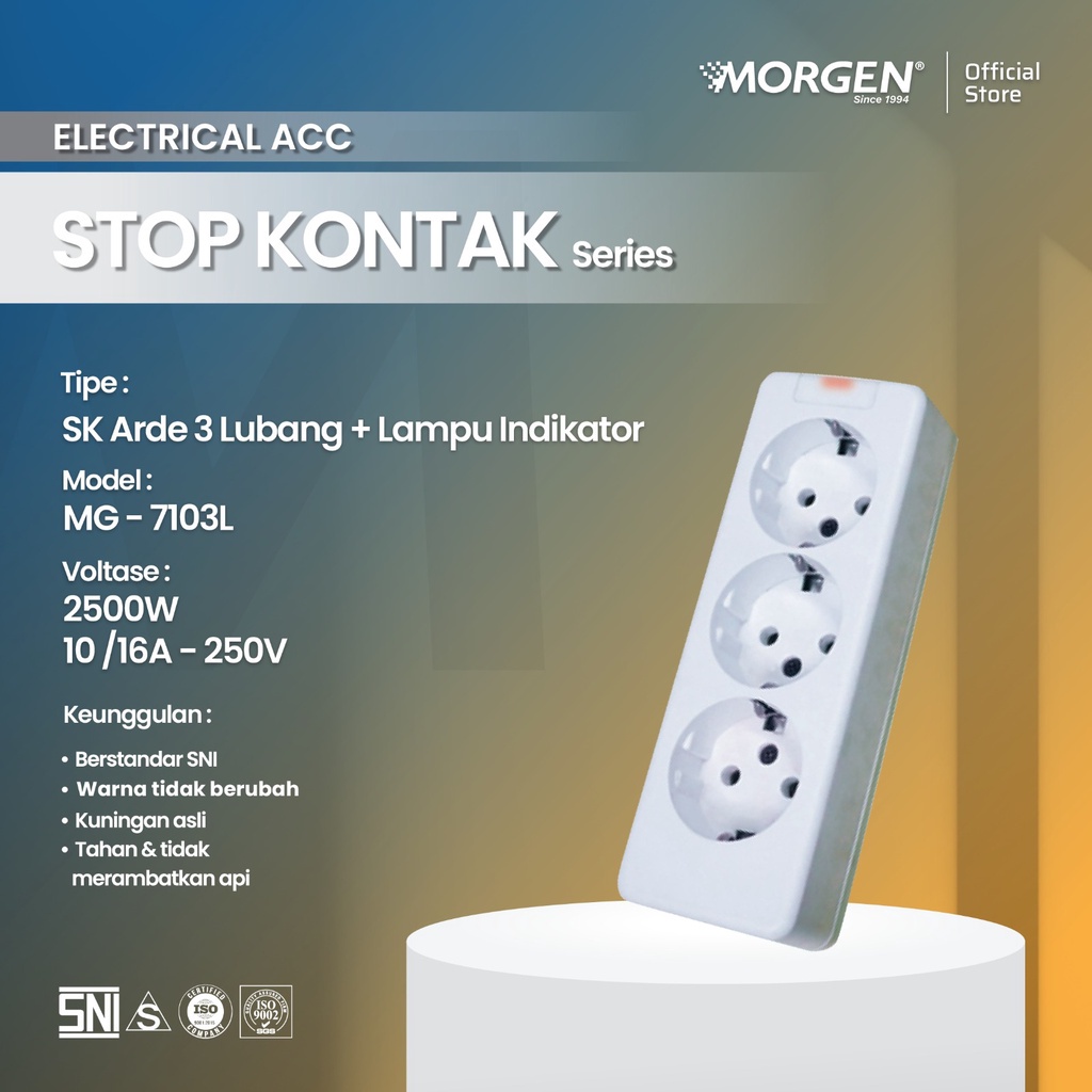 S/K Arde Morgen Lb 3 + Lampu MG-7103-L