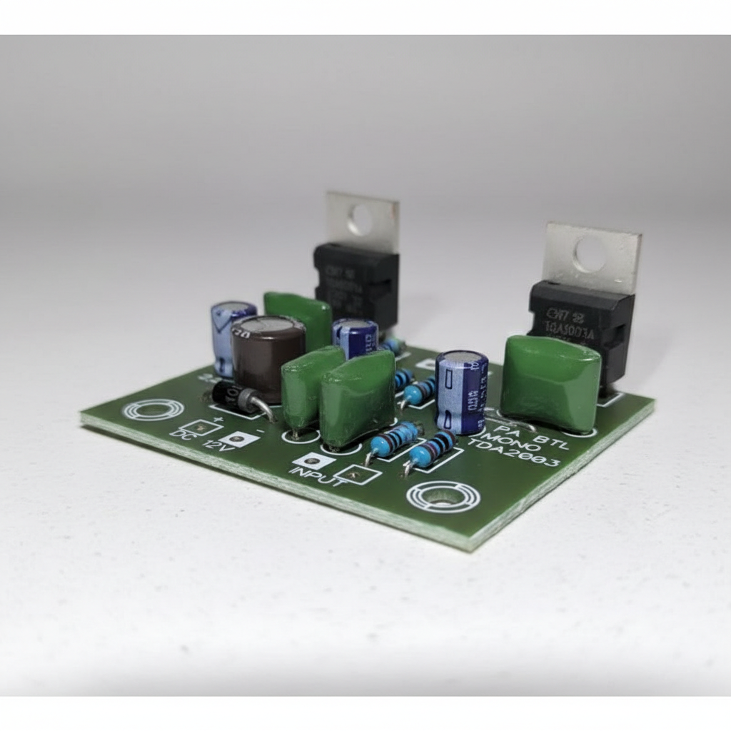 Kit Power Ampli Dc 12v Mono Bomers Kecil