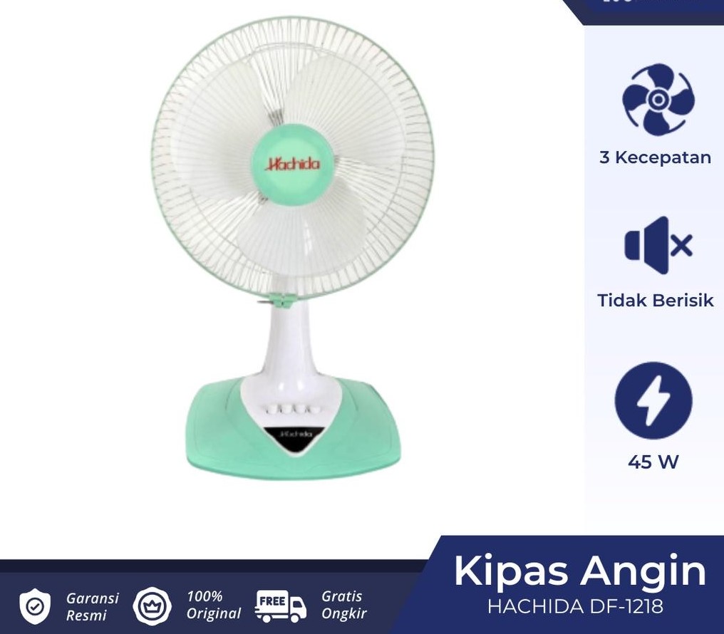 Kipas Hachida Desk Fan 12' 1218