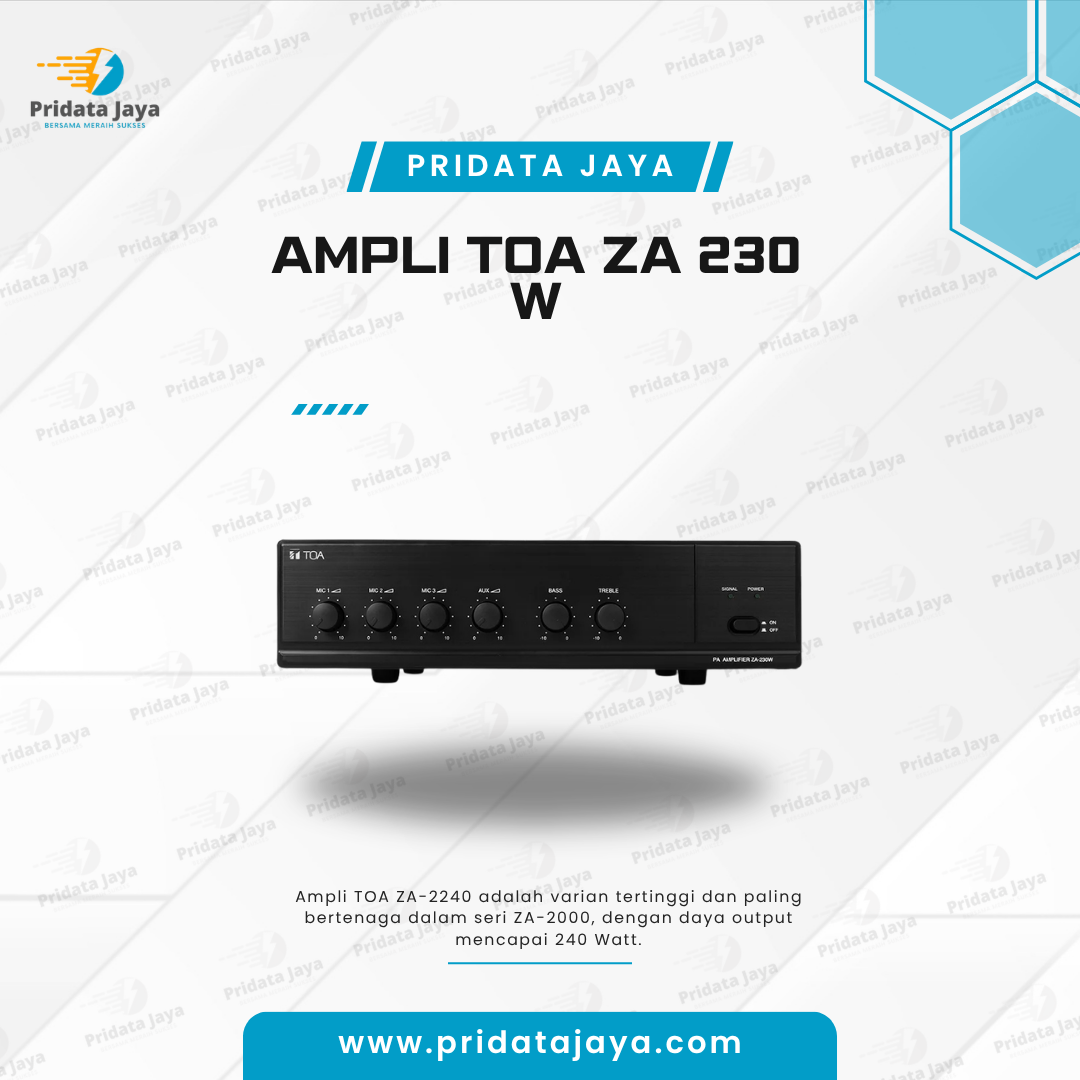 Ampli TOA ZA 230 W