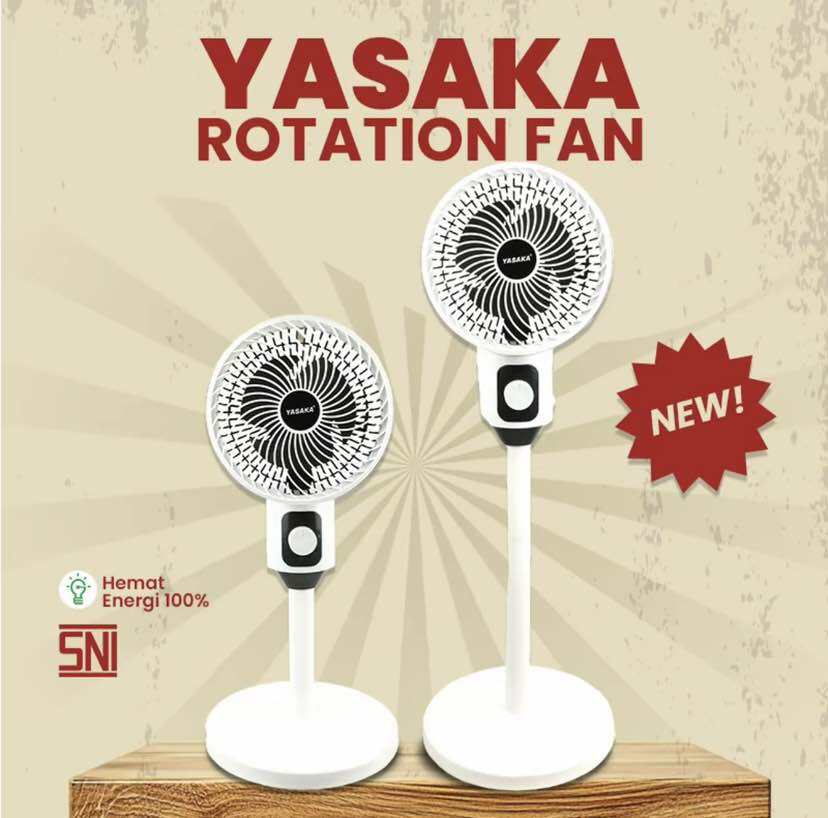 Kipas Yasaka Stand Rotary Fan 9'