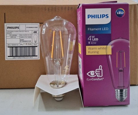 Led Philips Classic Filament ST64 4w