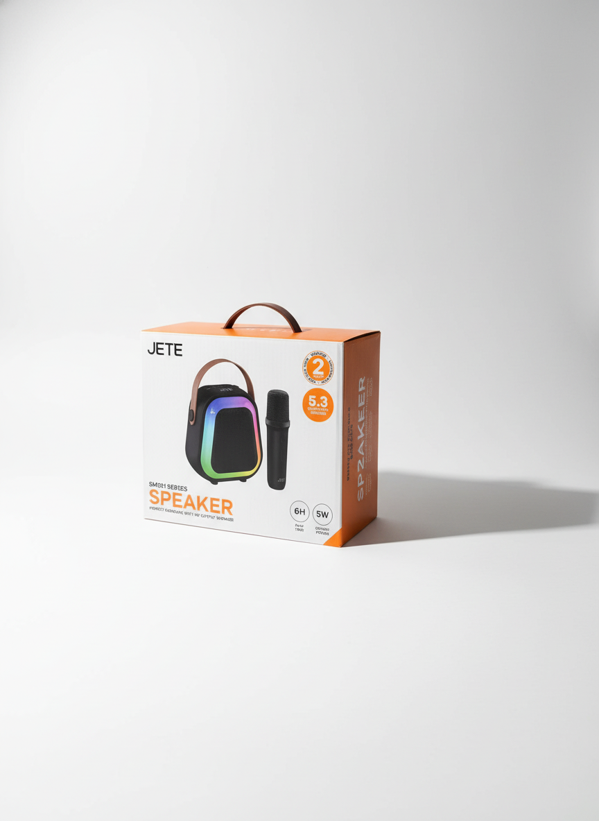 Speaker Jete Mini + Mic SM201 Black