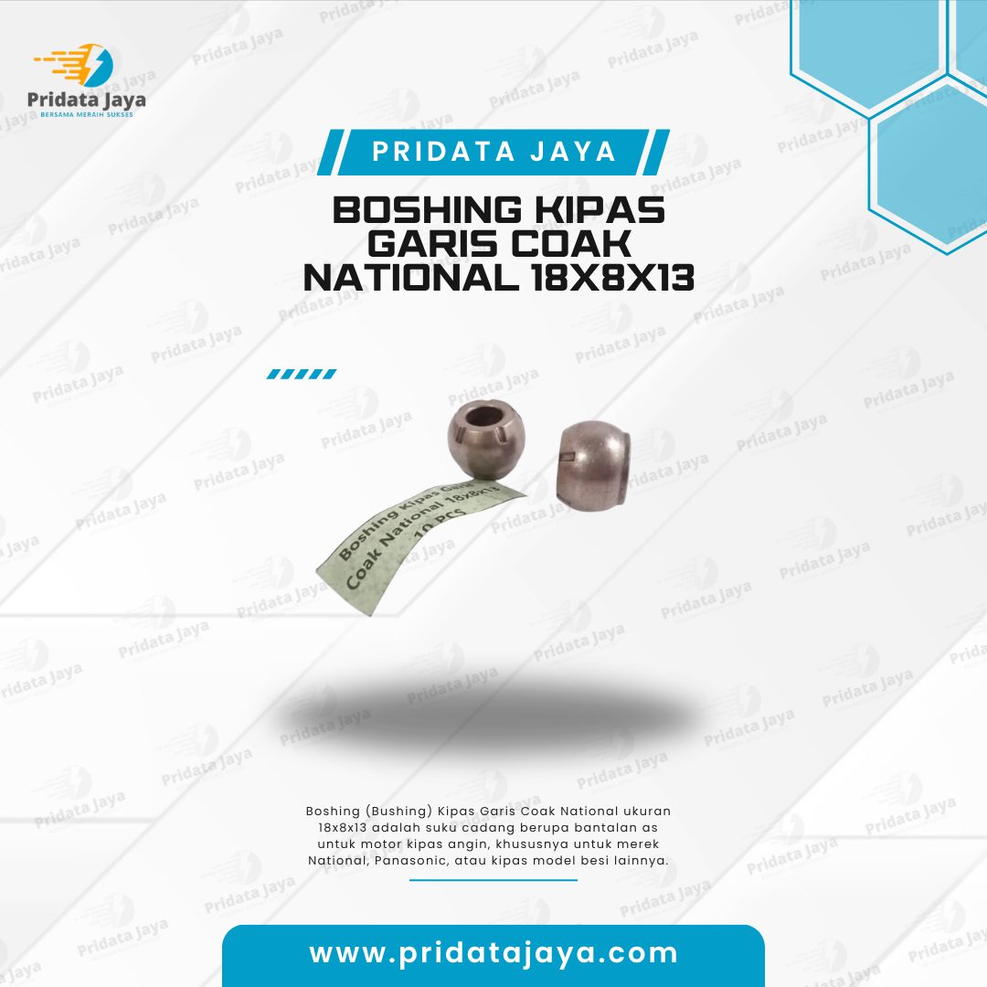 Boshing Kipas Garis Coak National 18x8x13