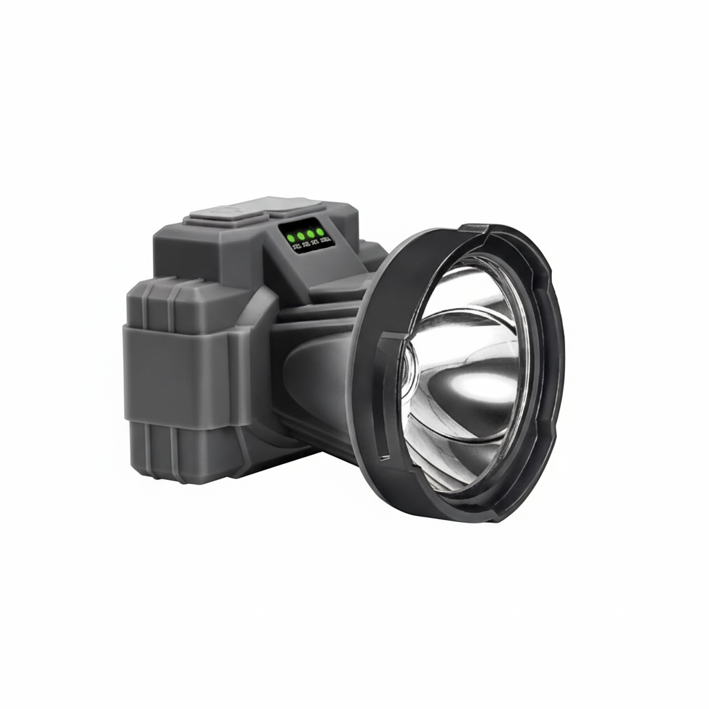 Senter Kepala Elit Pro HL-2990 50w Putih (Zoom)