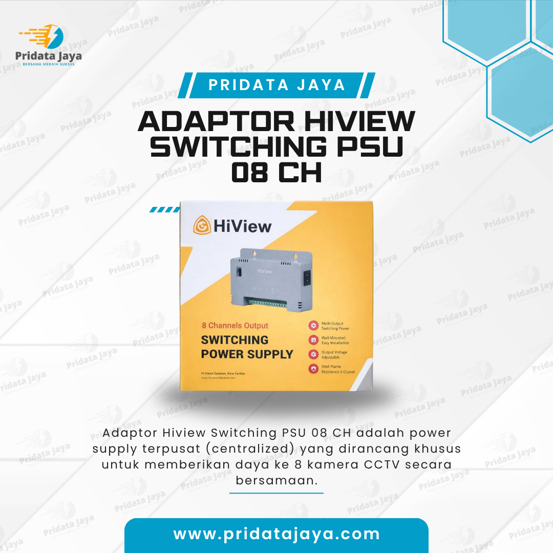 Adaptor Hiview Switching PSU 08 CH