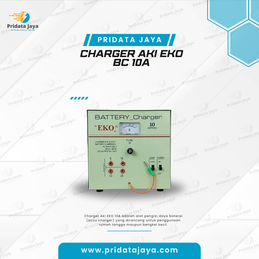 Charger Aki EKO BC 10A