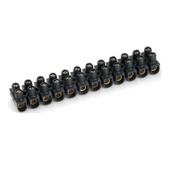 Terminal Plastik Masko 4mm 3A Hitam