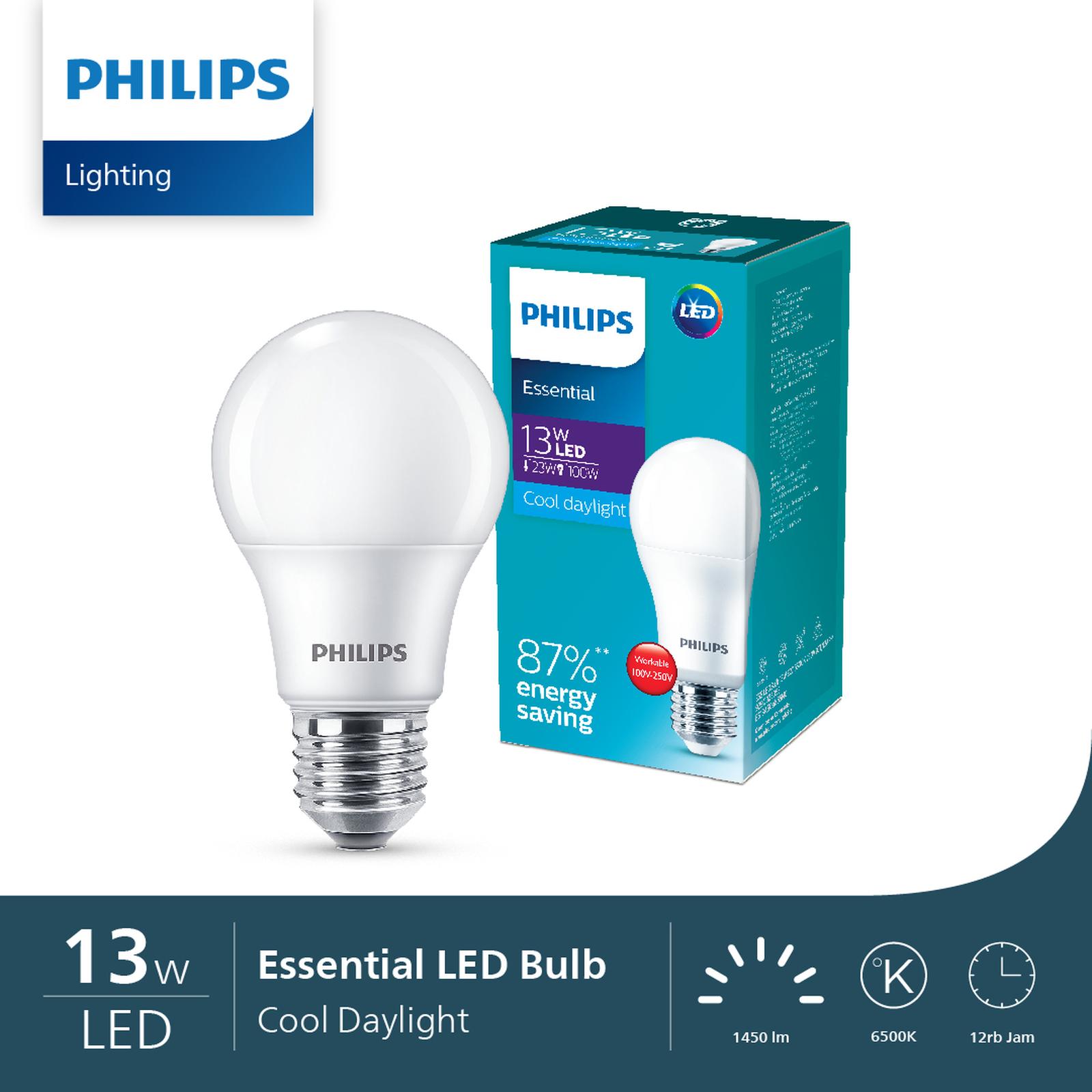 Led Philips Ess 13w Putih