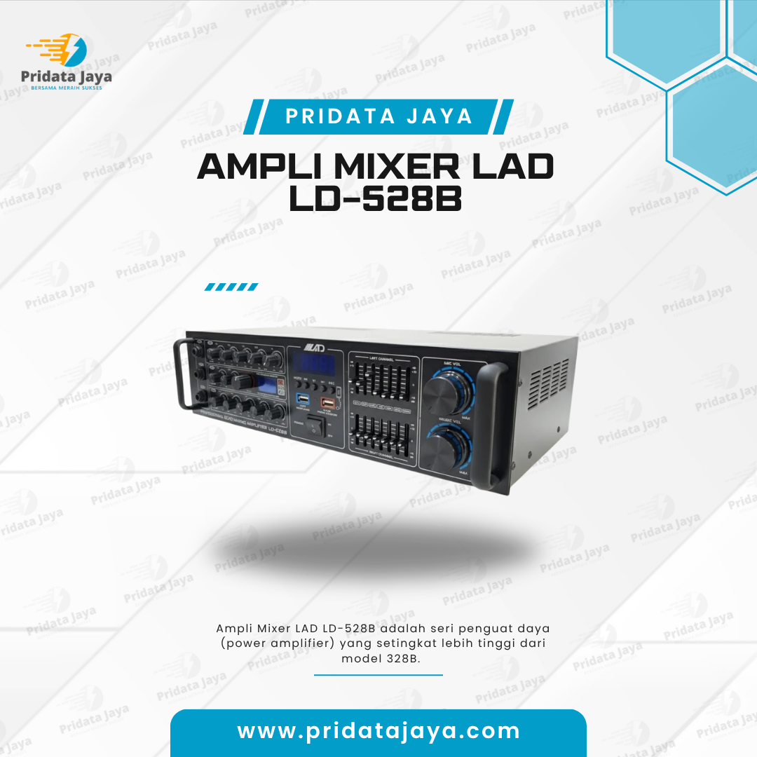Ampli Mixer LAD LD-528B