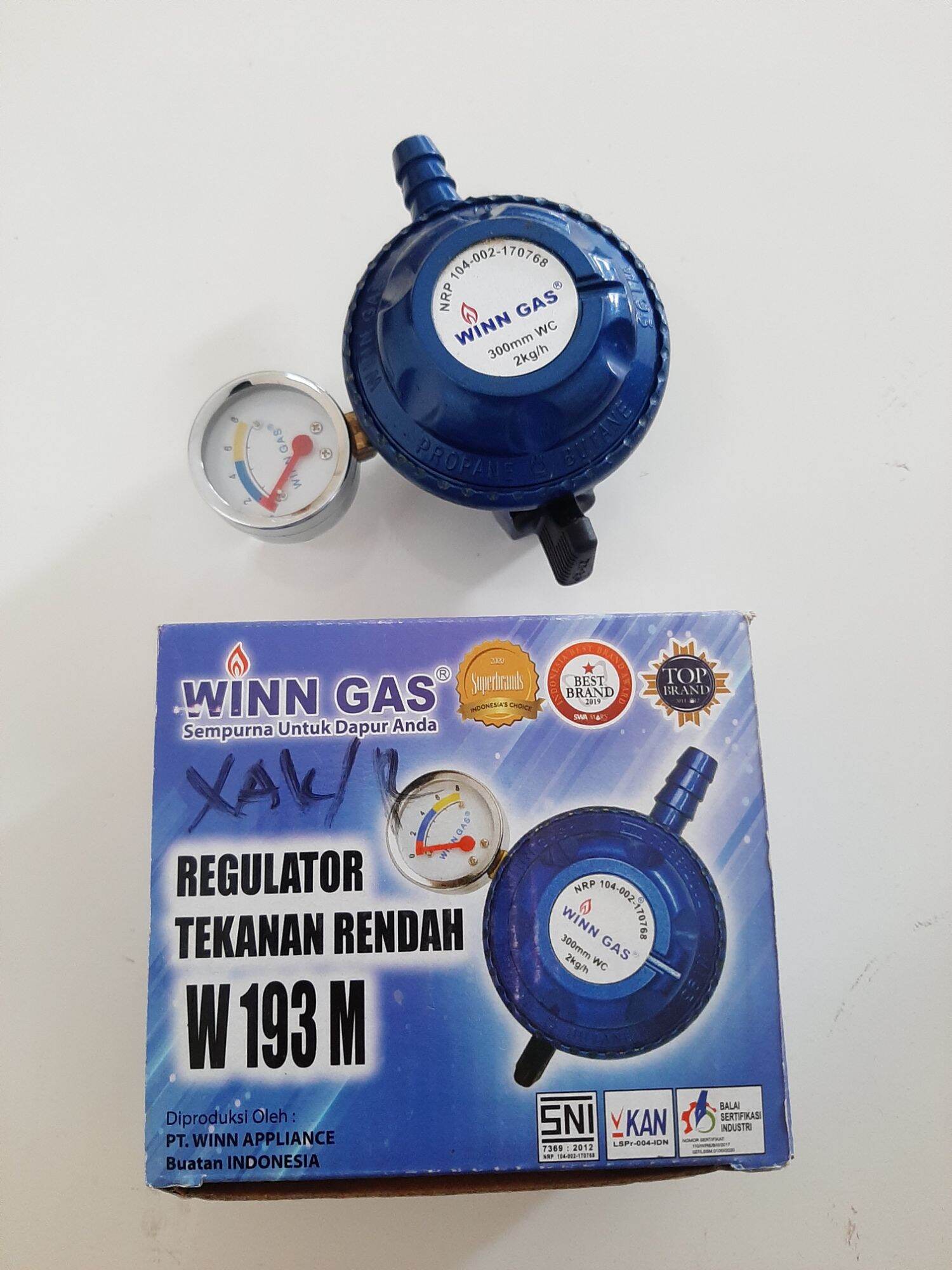Regulator + Selang Winn Gas W 193