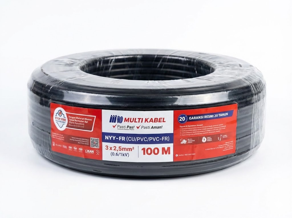 Kabel Multi NYY 3x 2,5 100m
