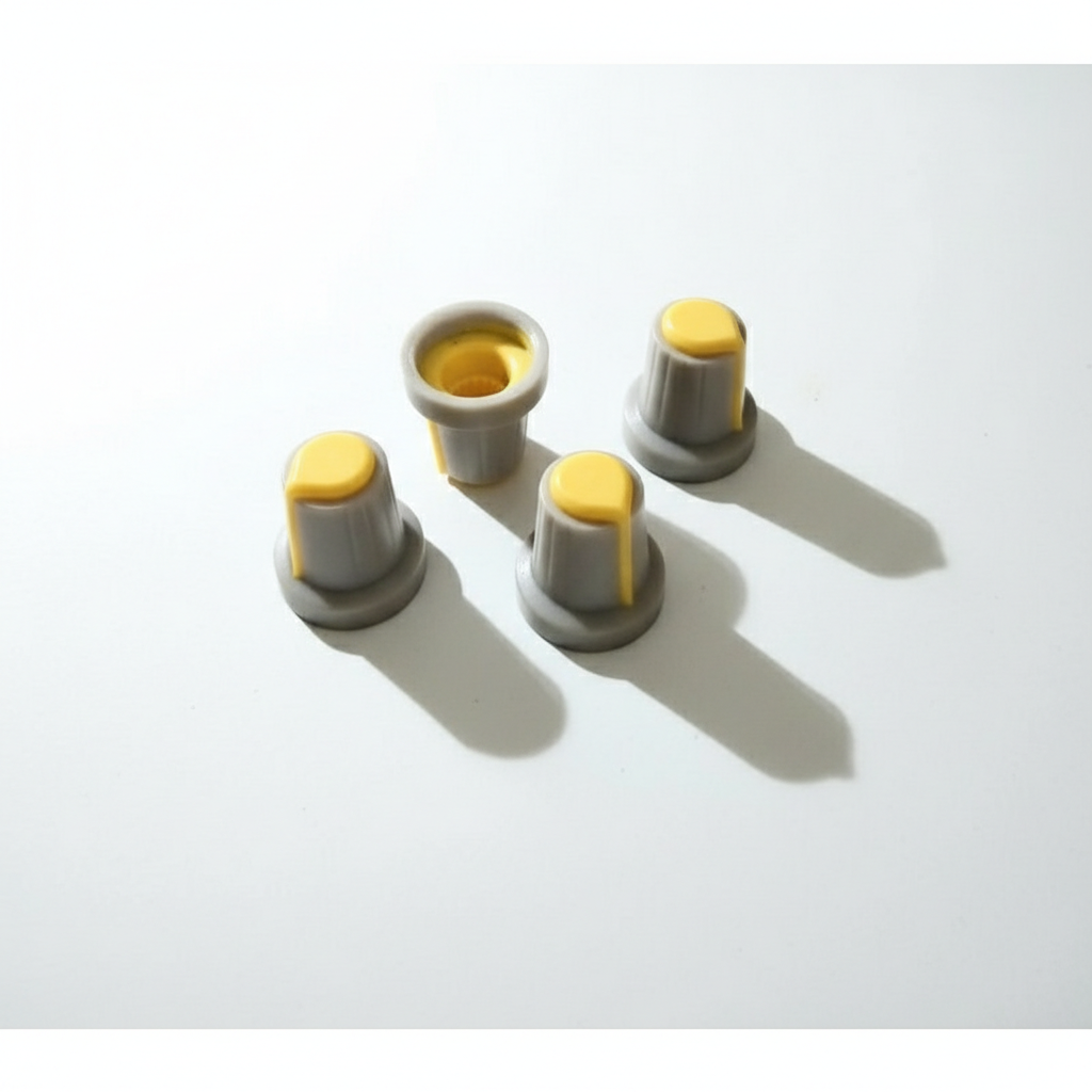 Knop Potensio Drat Kuning MA04 Besar