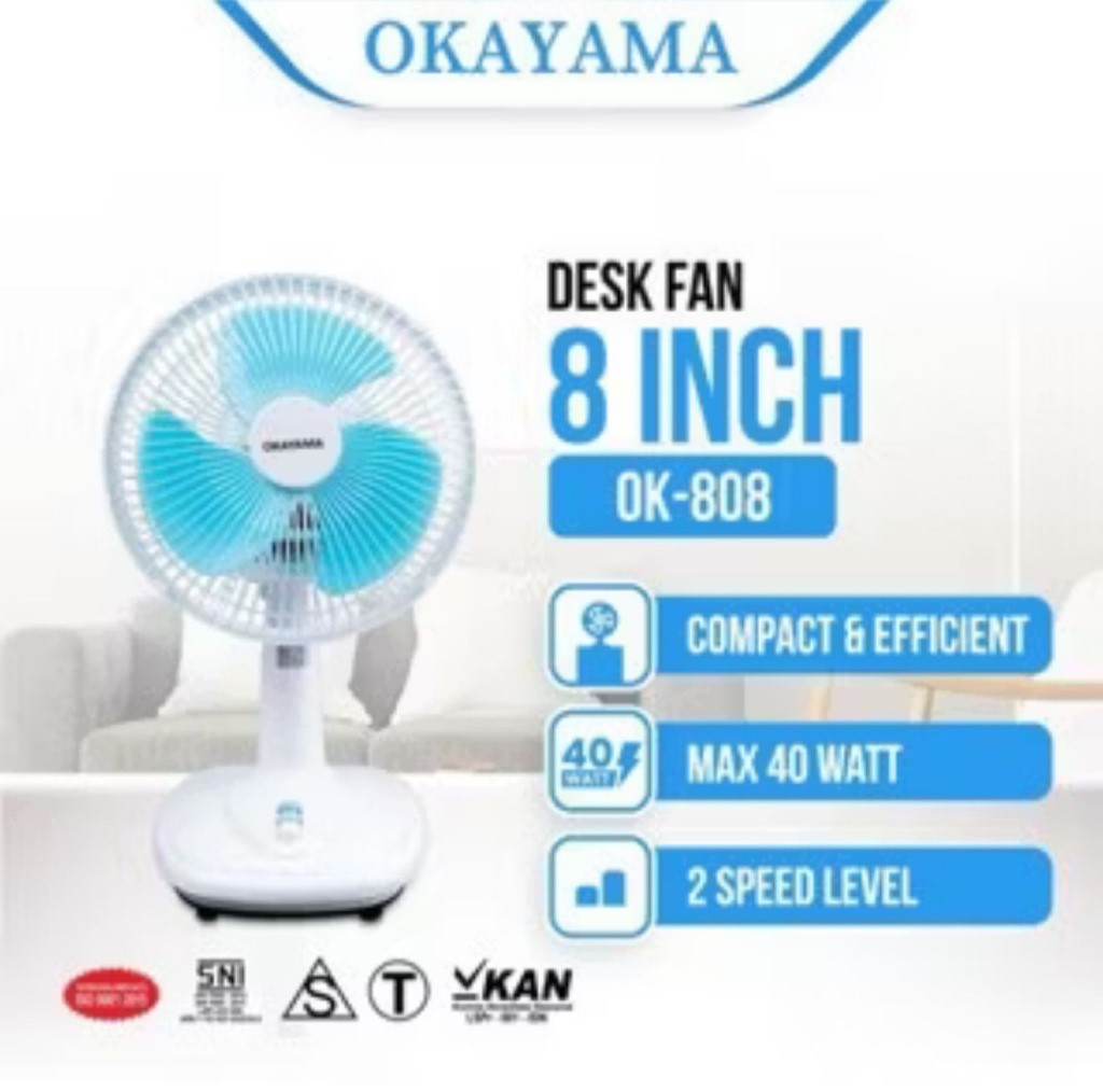 Kipas Okayama Meja 8' 808