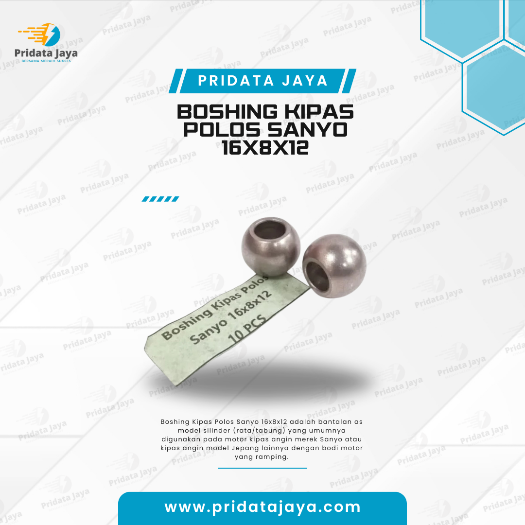 Boshing Kipas Polos Sanyo 16x8x12