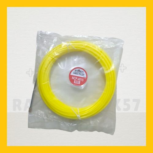 Penarik Kabel Nylon Cable Puller Fort 4mm 15M Yellow NCP-4015
