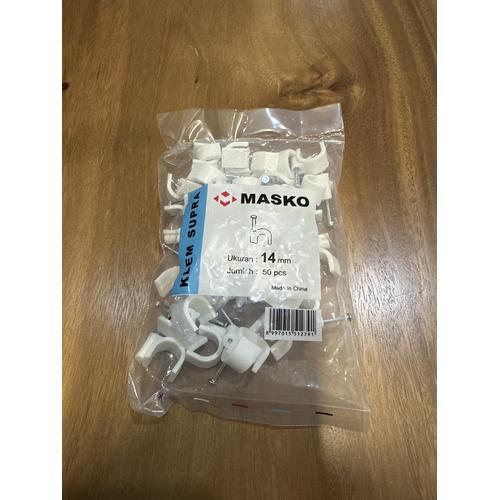 Klem Masko Supra Putih No 14