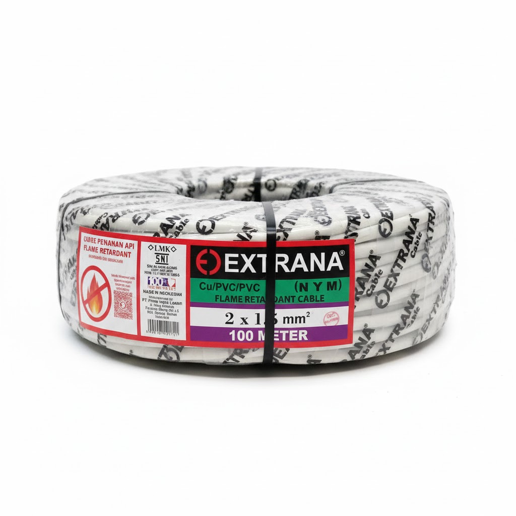 Kabel Extrana NYM 2x 1,5 100m