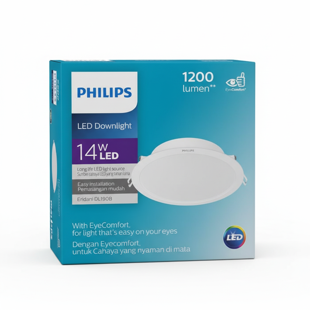 Downlight Philips Eridani 14w IB Kuning
