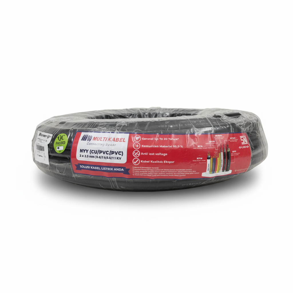 Kabel Multi NYY 2x 2,5 Ecer/m