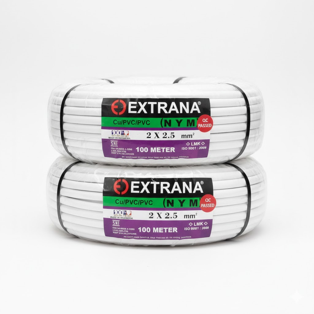 Kabel Extrana NYM 2x 2,5 100m