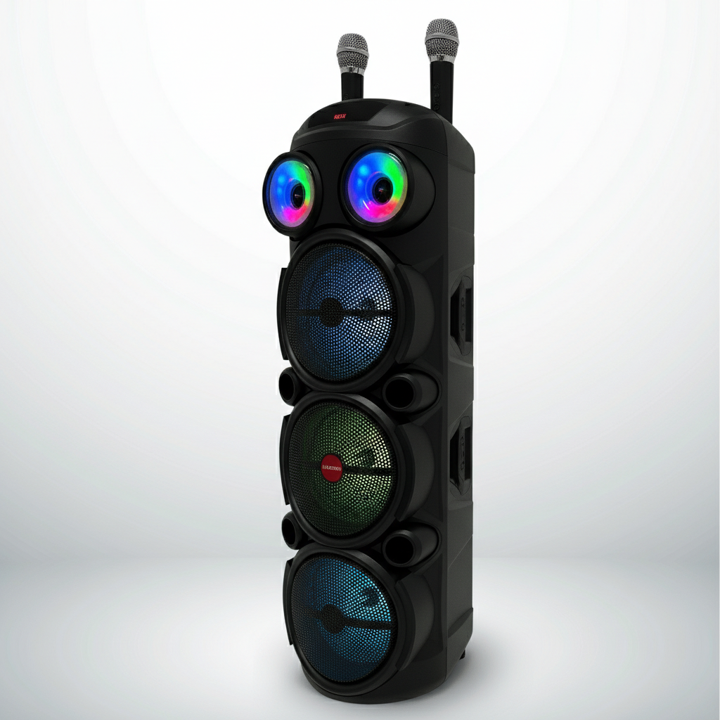 Speaker Asatron 8' Triple Woofer Piano (2 mic)