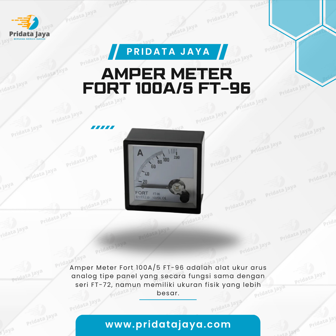 Amper Meter Fort 100A/5 FT-96