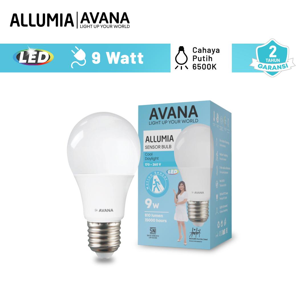 Led Avana Motion Sensor 9w 6500K