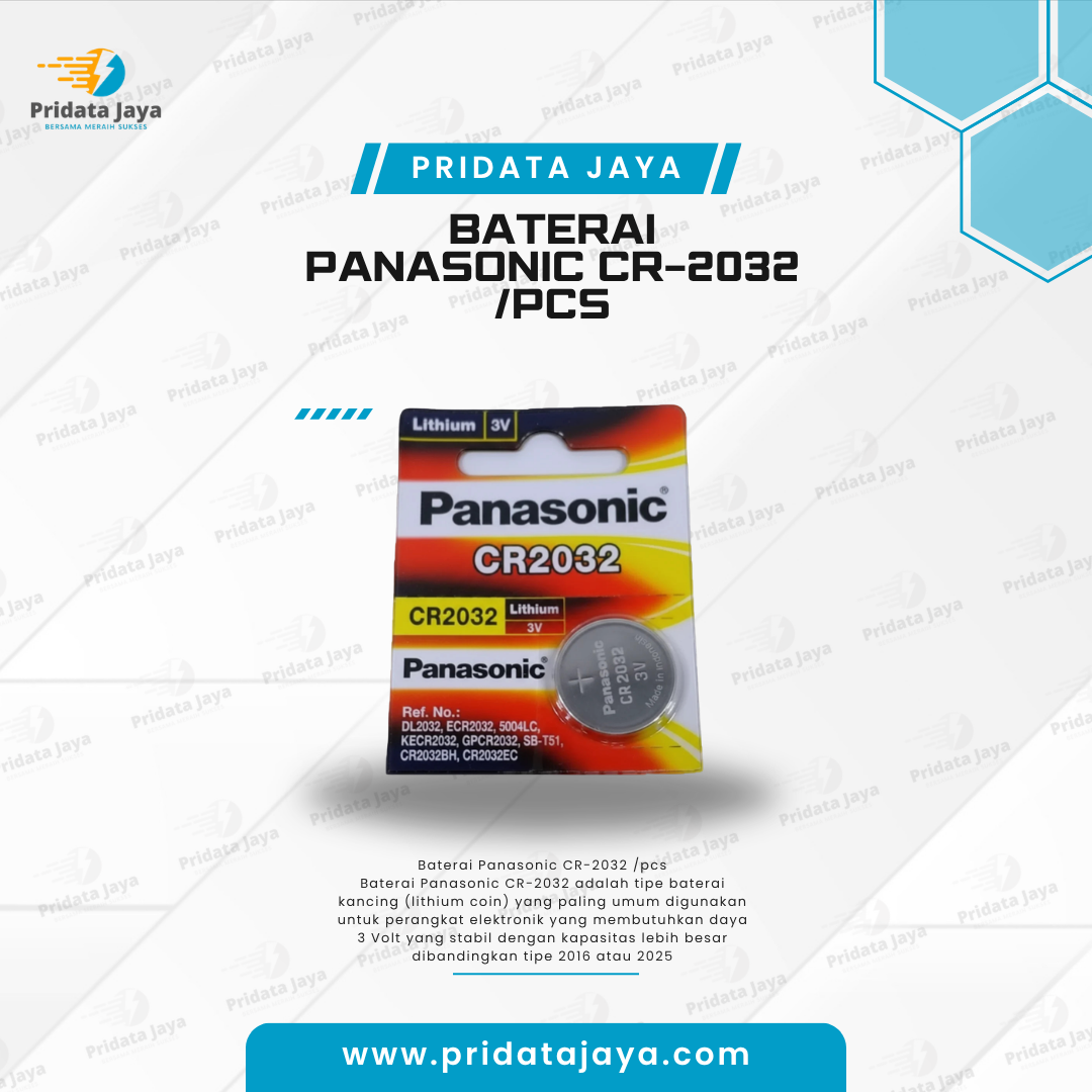 Baterai Panasonic CR-2032 /pcs