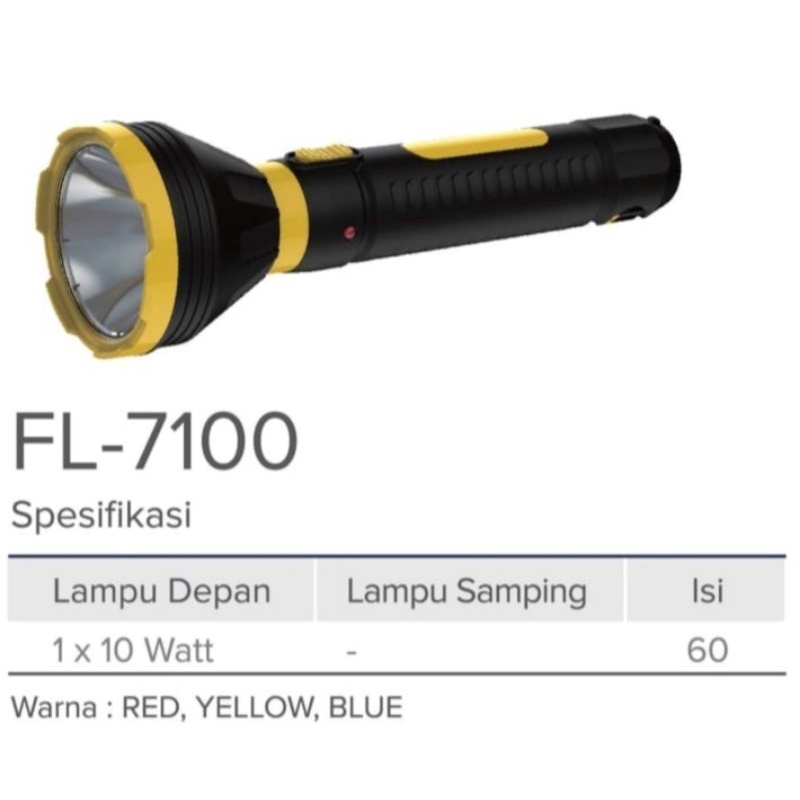 Senter Push On FL 7100