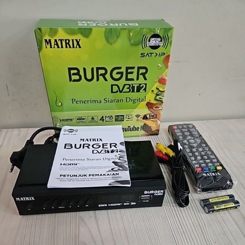 Set Top Box Matrix Burger