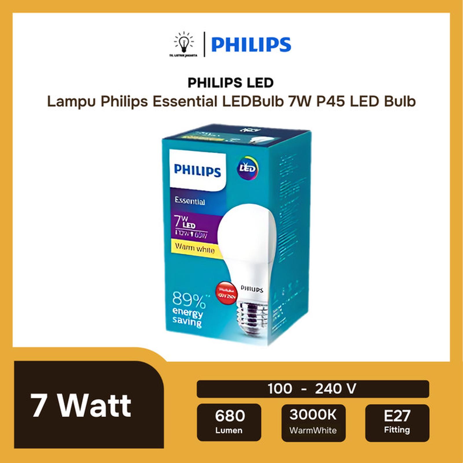 Led Philips Ess 7w Kuning