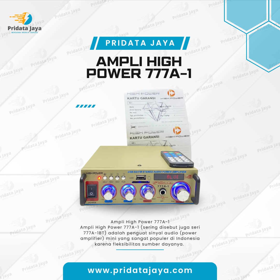 Ampli High Power 777A-1