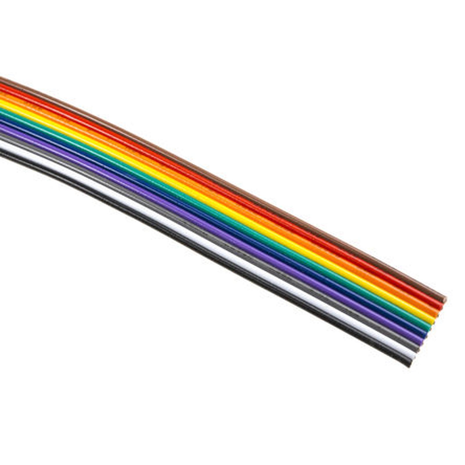 Kabel Flexible Pelangi 10 Jalur 60m