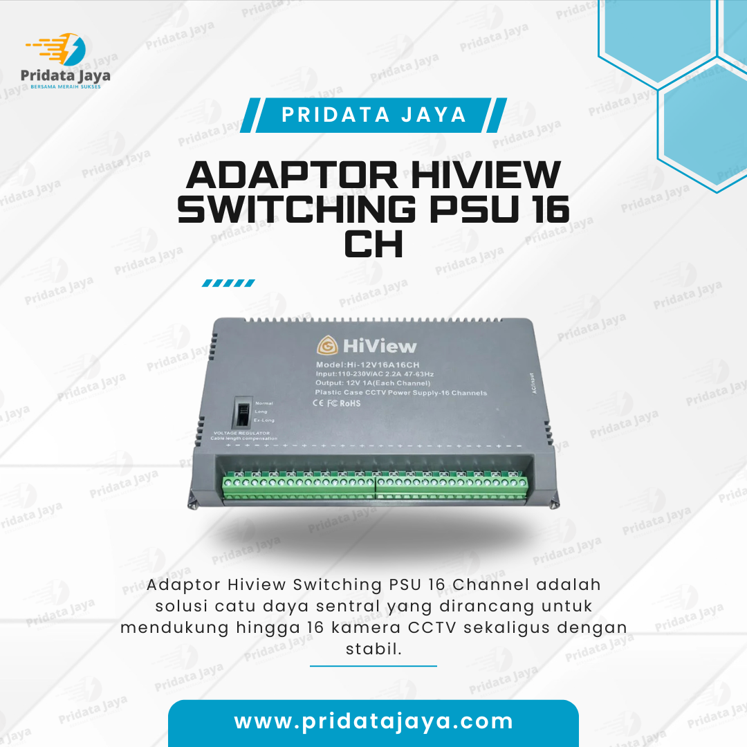 Adaptor Hiview Switching PSU 16 CH