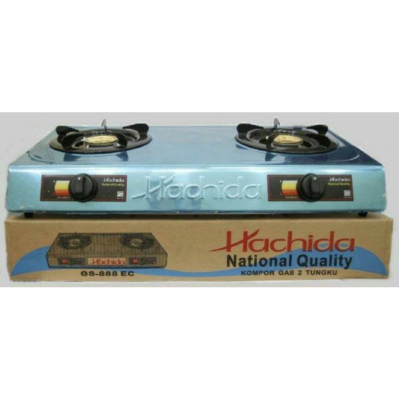 Kompor Hachida 2 Tungku Stainless
