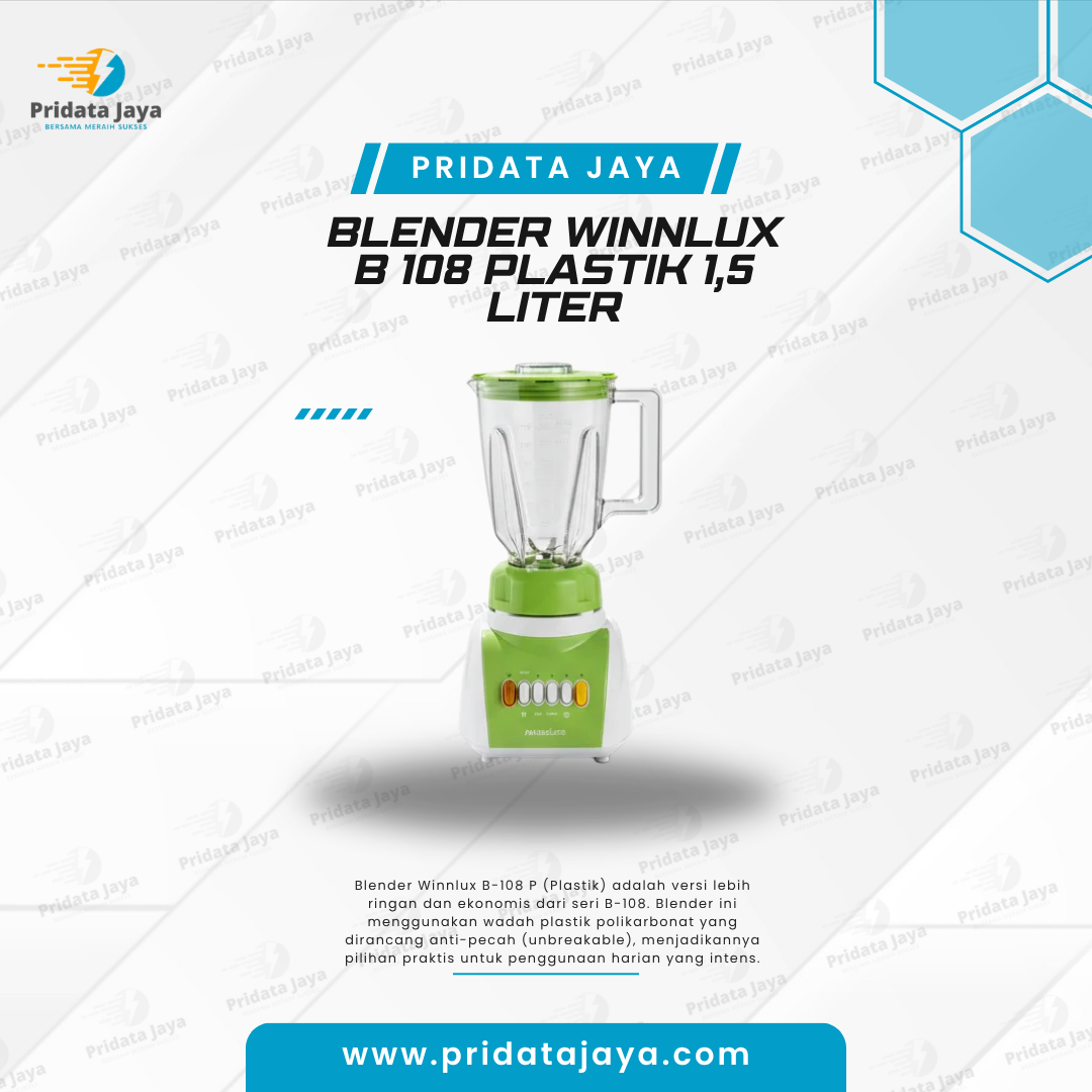 Blender Winnlux B 108 Plastik 1,5 Liter