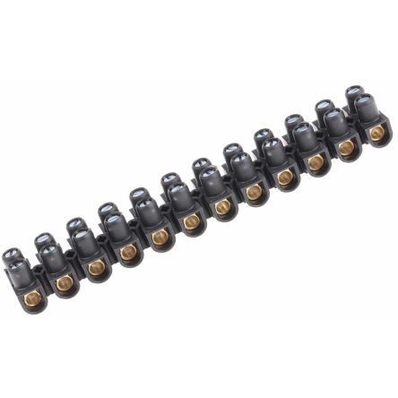 Terminal Plastik Pioline 10mm 10A Hitam