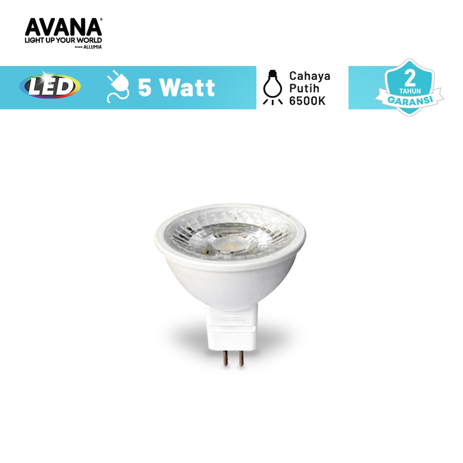 Led Avana MR 16 GU5.3 5w 6500K