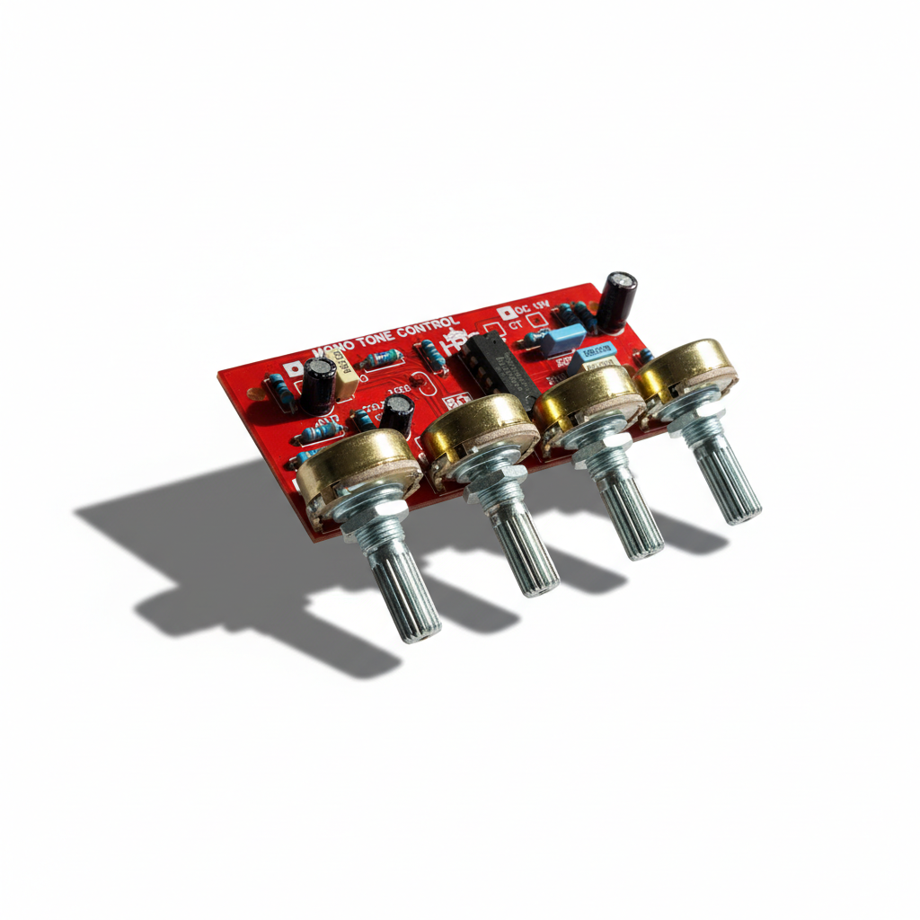 Kit Tone Control Mono 4 Pot + Middle HRJ/ANX