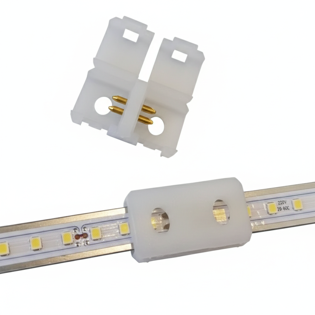 Sambungan Pin Led Strip Jepit