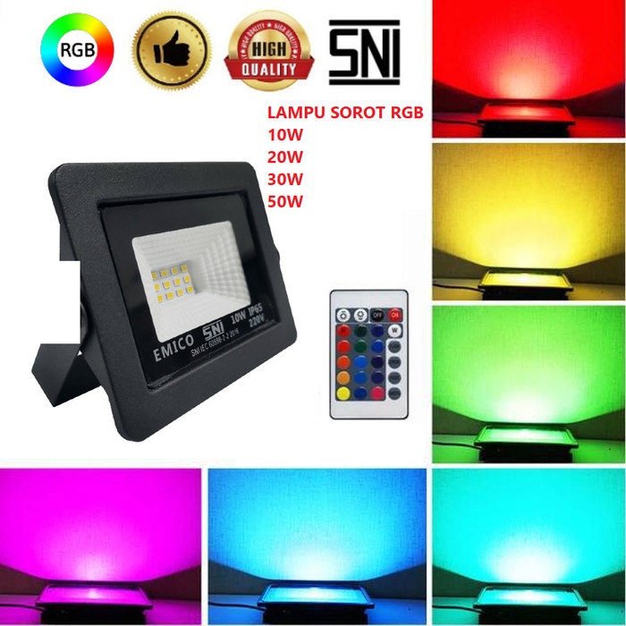 Floodlight Pioline Xeno RGB 30w