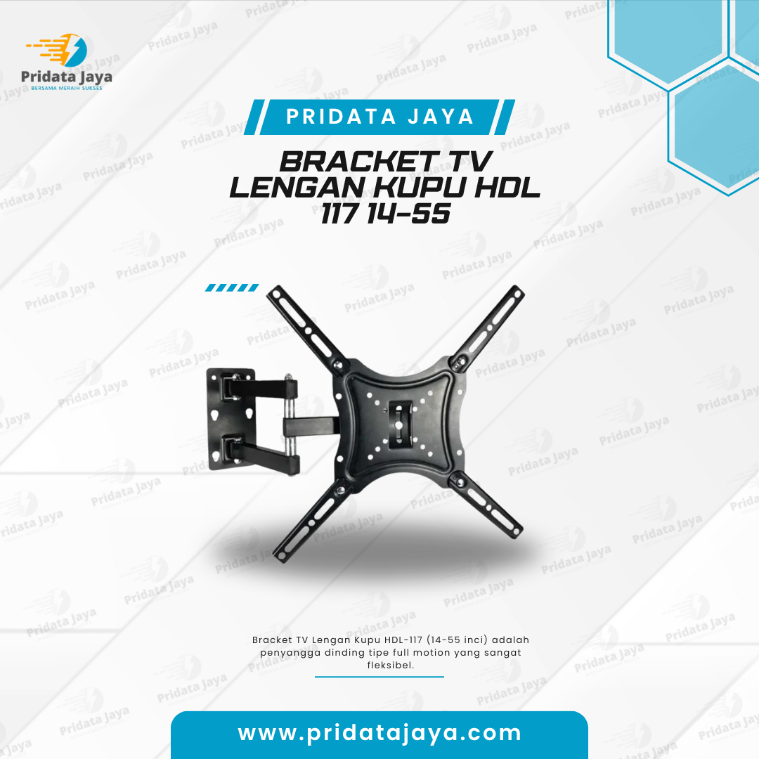 Bracket TV Lengan Kupu HDL 117 14-55