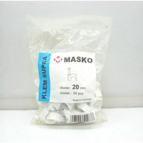 Klem Masko Supra Putih No 20