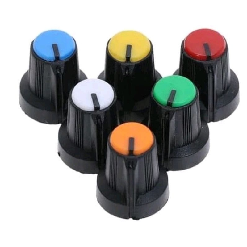 Knop Plastik Mixer Warna Besar