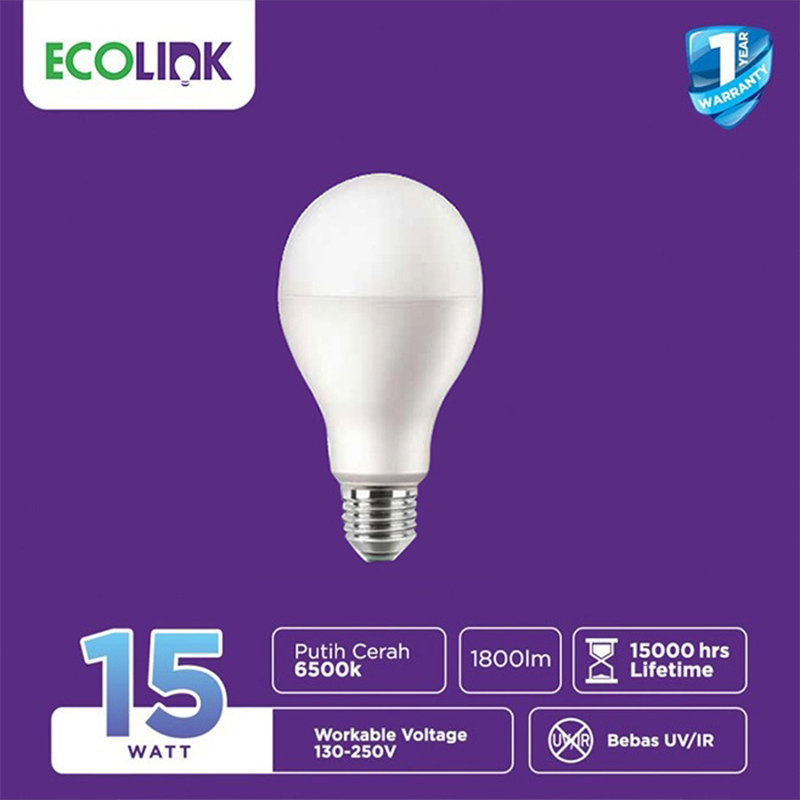 Led Ecolink 15w Putih