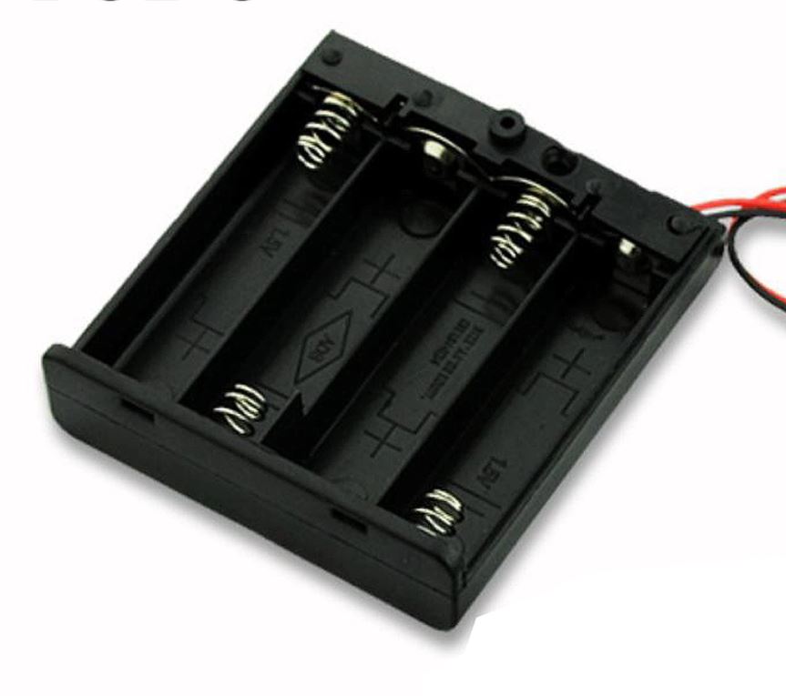 Tempat Baterai AA 4 Slot