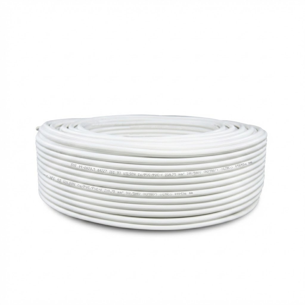Kabel Milliard HYO Putih 2x 0,75 50m