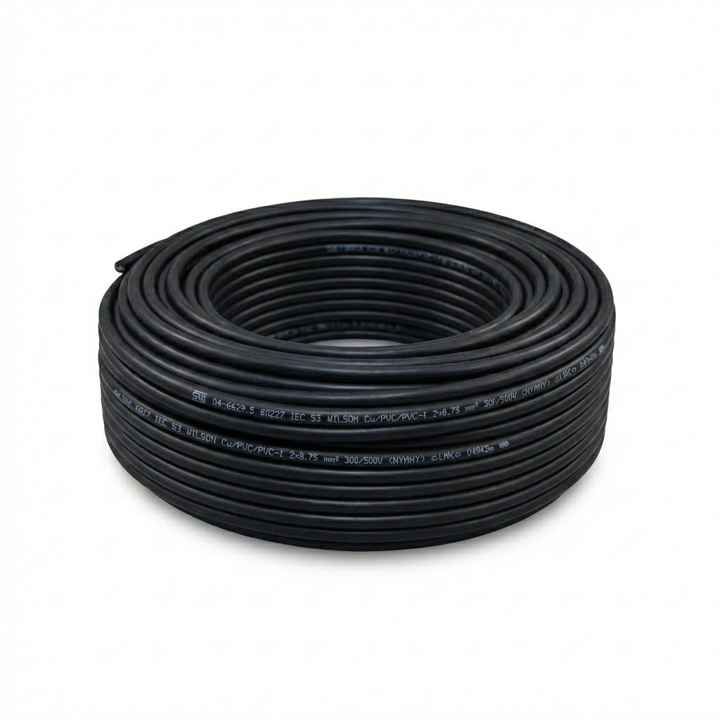 Kabel Milliard HYO Hitam 2x 0,75 Ecer/m
